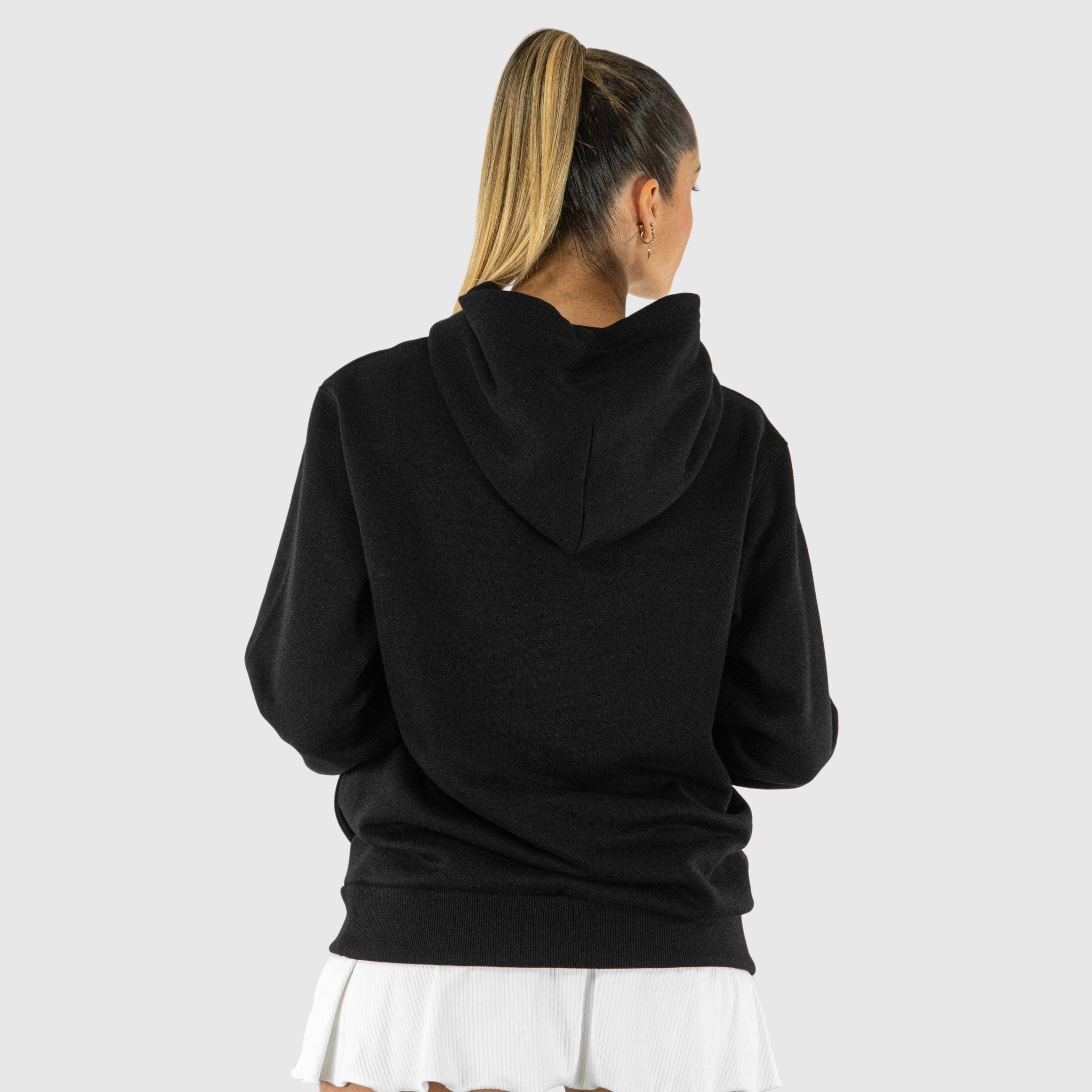 Quad Padel Essential hoodie woman back view