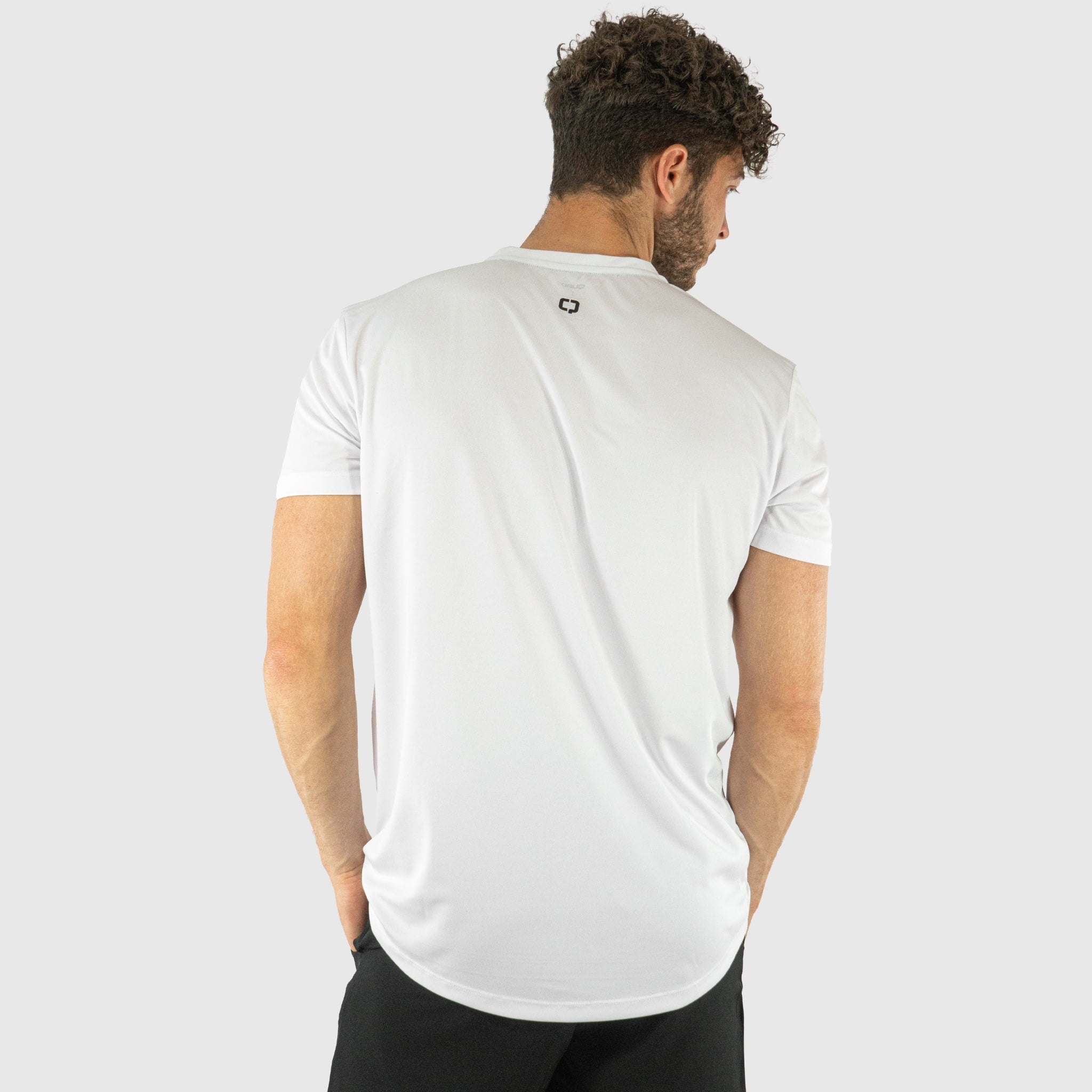 Quad Padel Essential T-Shirt white back